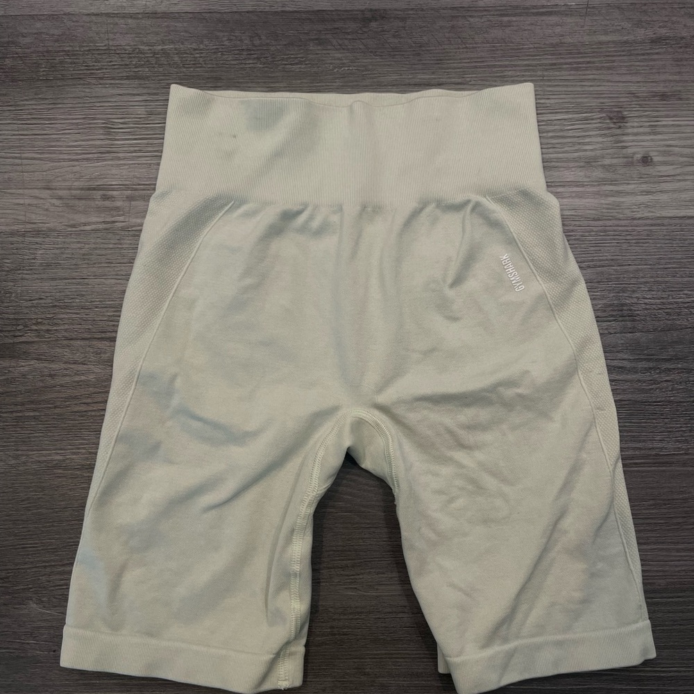 Gymshark Light Green Activewear Shorts